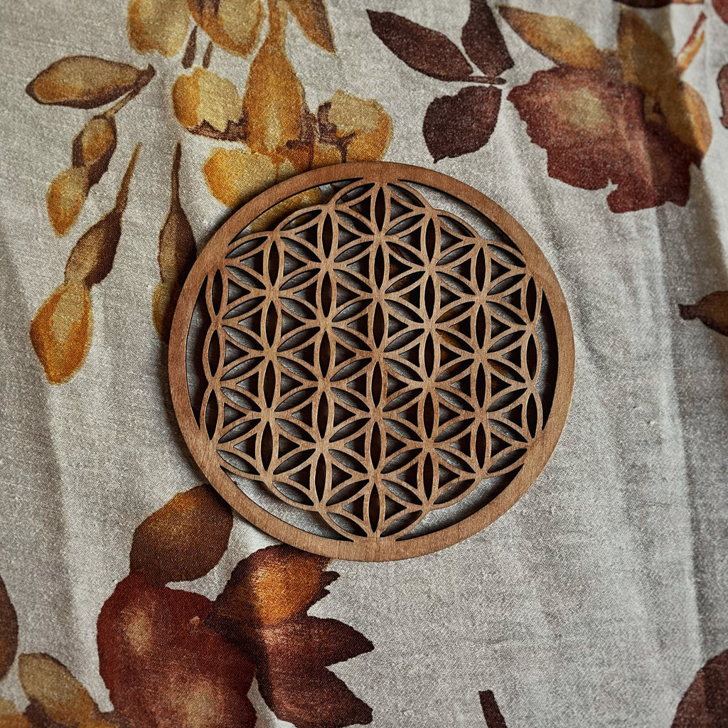 Fleur de vie en bois