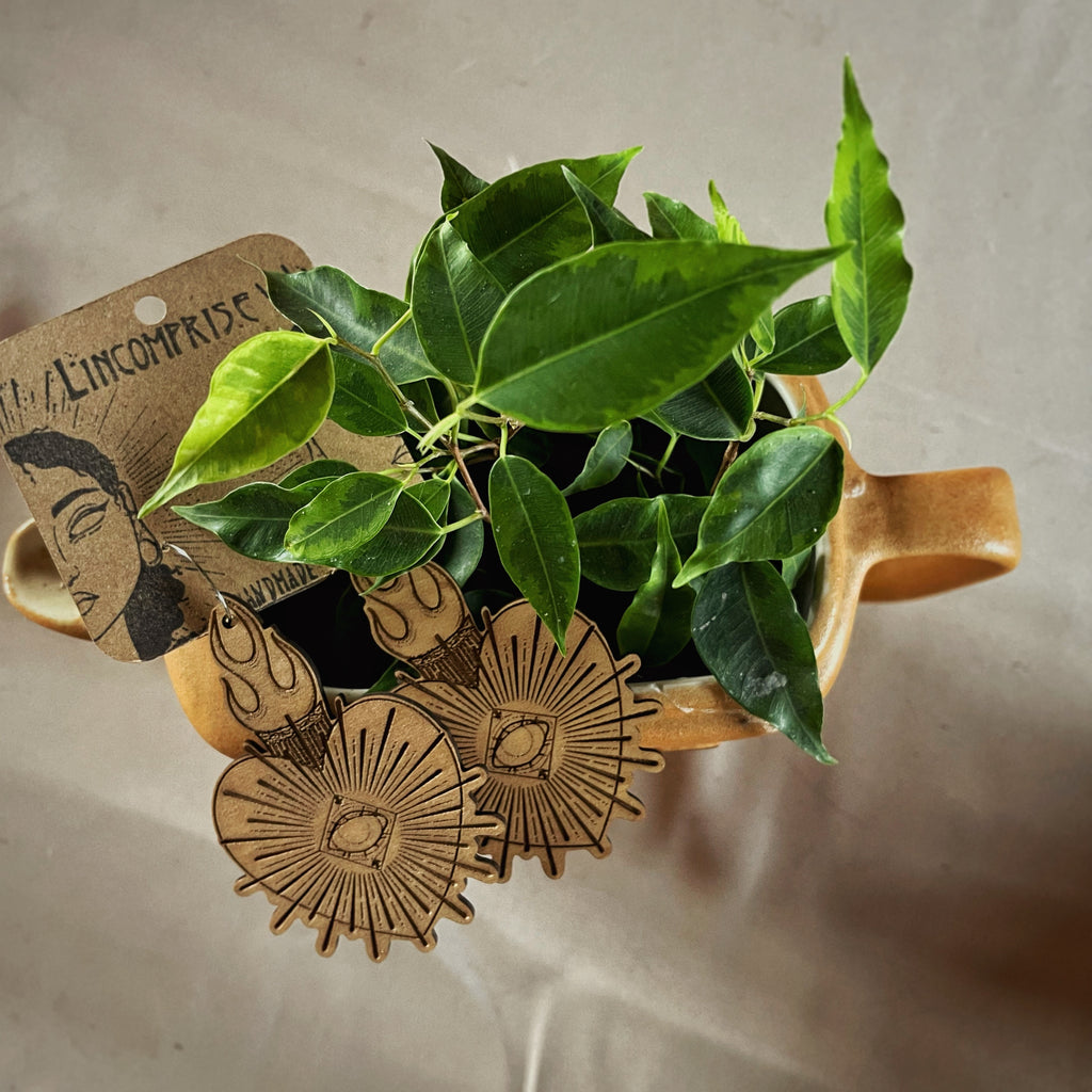 Boucles d’oreilles pendantes - Ex-voto 