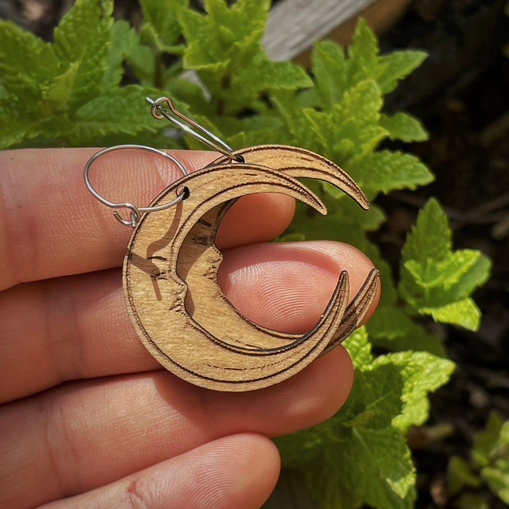 Boucles d’oreilles pendantes - Lunes