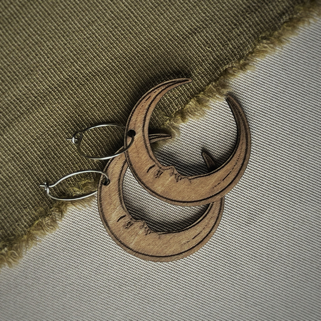 Boucles d’oreilles pendantes - Lunes