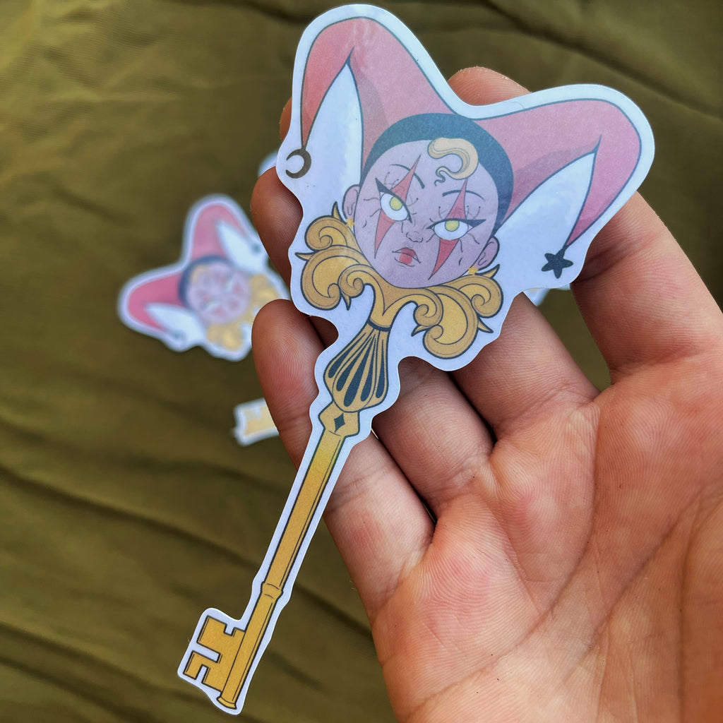 Stickers - Clé arlequin