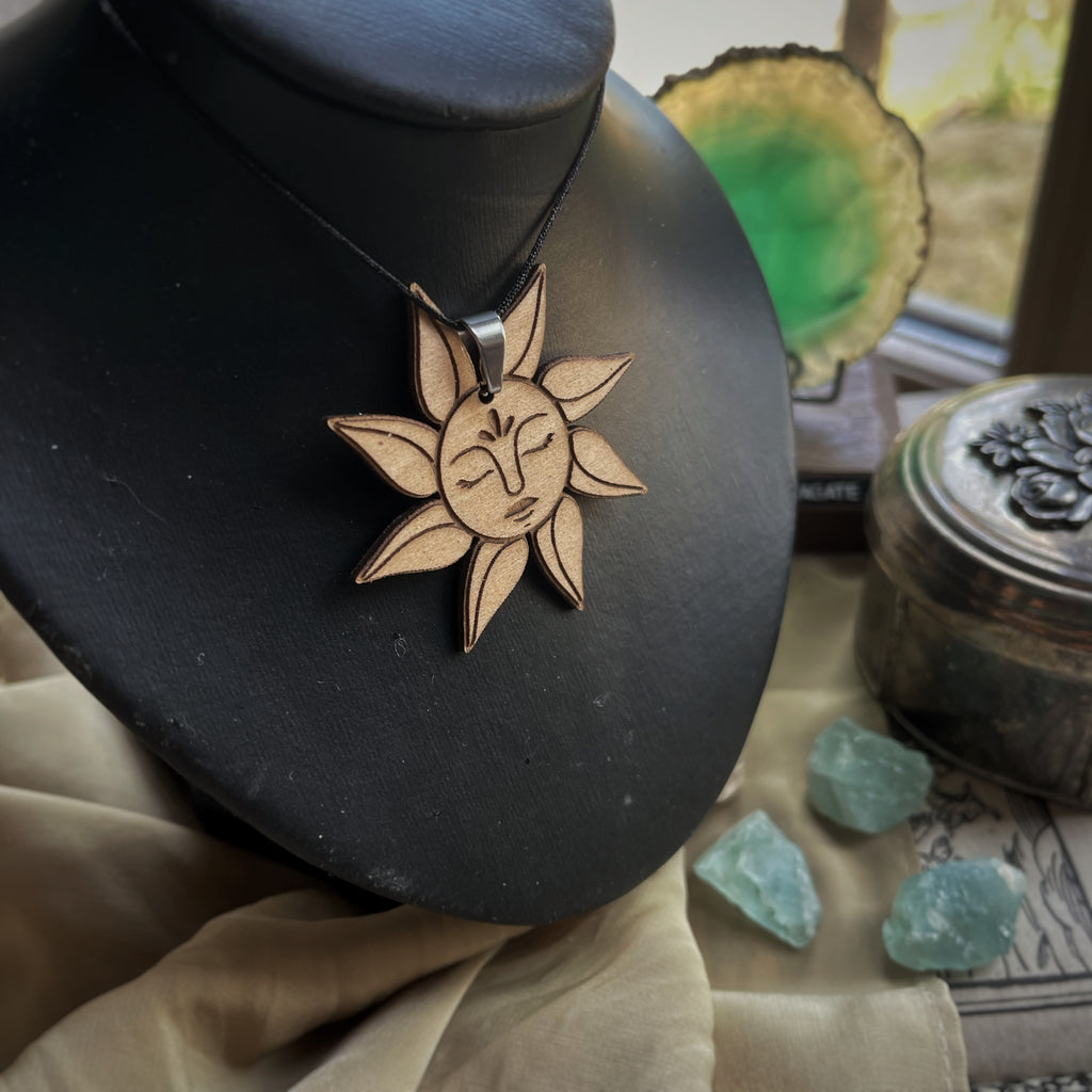 Pendentif - Soleil endormi